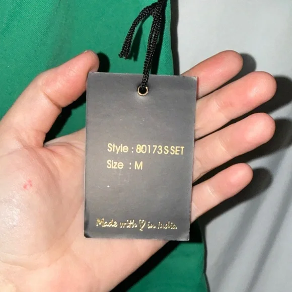 Emerald Green Women's Sleeveless Blazer Vest Size Medium - Picture 4 of 8